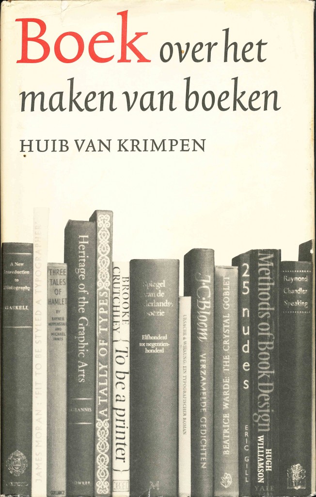 Mathis perzik scherp Huib van Krimpen - Boek over het maken van boeken - Bijzonderboek.nl